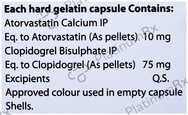 Tvs CV 10mg/75mg Capsule