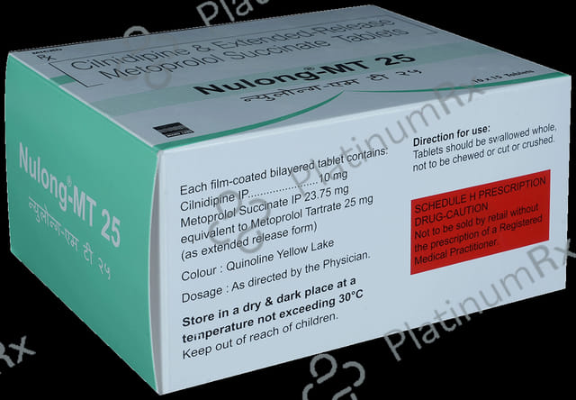 Nulong MT 10/25mg Tablet ER 15s