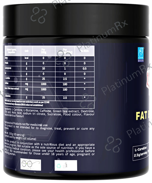 Healthy You Fat Burner Powder Orange