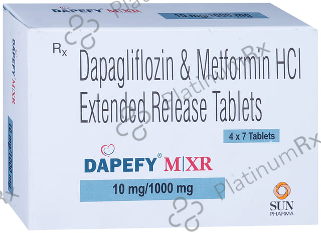 Dapefy M10/1000mg Tablet XR 7s