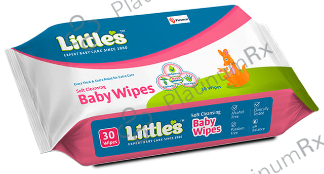 Little's Soft Cleansing Baby Wipes 30 wipes