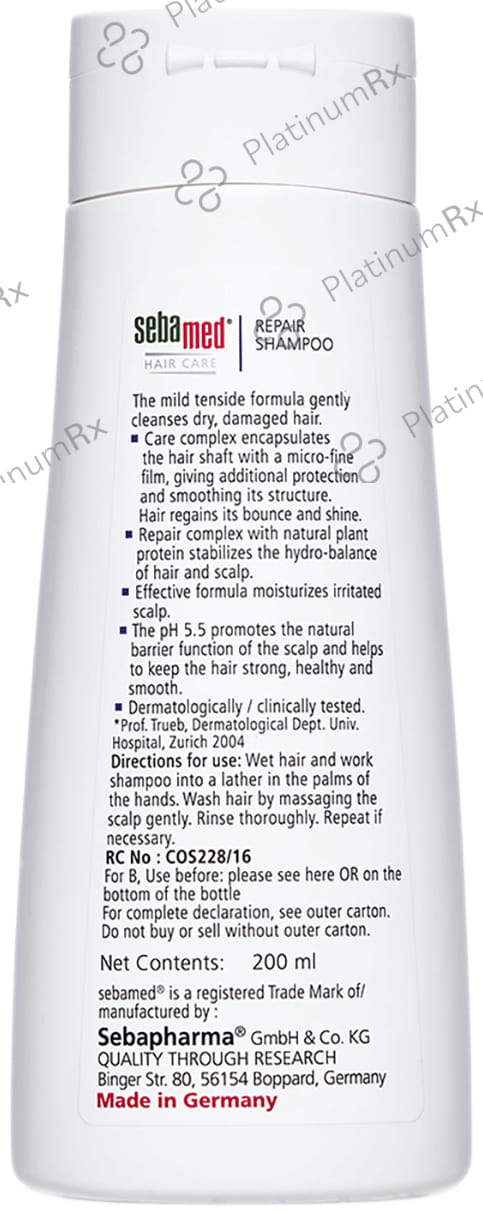 Sebamed Repair Shampoo 200ml