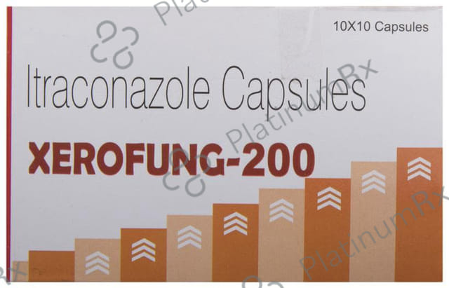 Xerofung 200 Capsule 10s