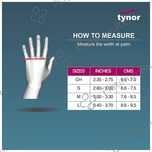 Tynor E 29 Hand Resting Splint Medium Right