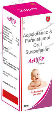 Acliff P 50/125mg Oral Suspension 60ml