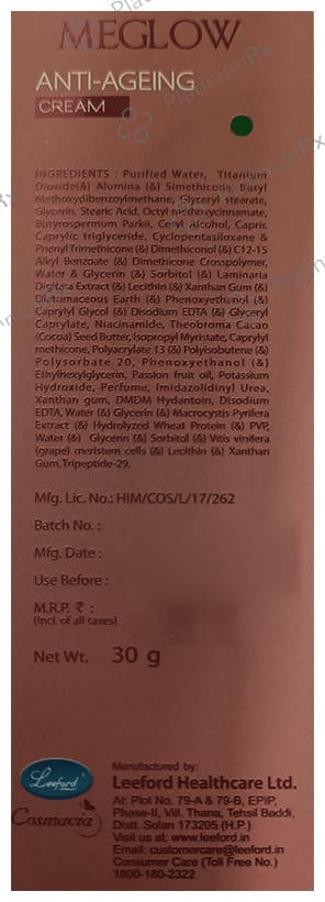 Meglow Anti-Ageing Cream