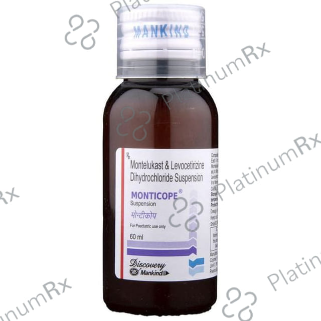 Monticope 2.5/4mg Oral Suspension 30ml