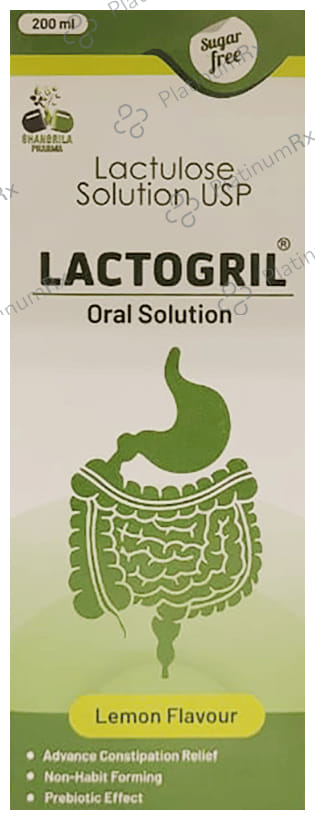 Lactogril Oral 10000mg Solution Sugar Free 200ml