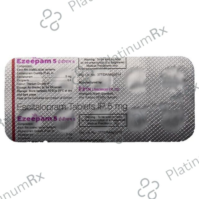 Ezeepam 5mg Tablet 10s