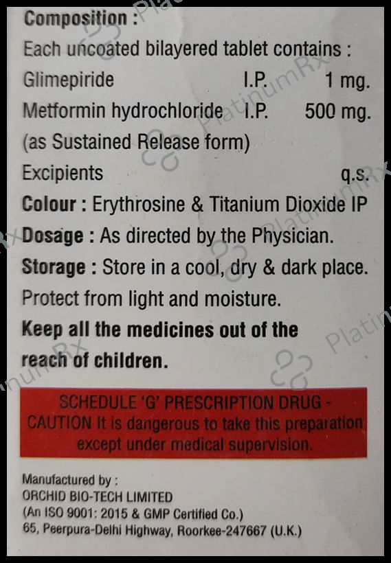 Met-G1 Tablet SR