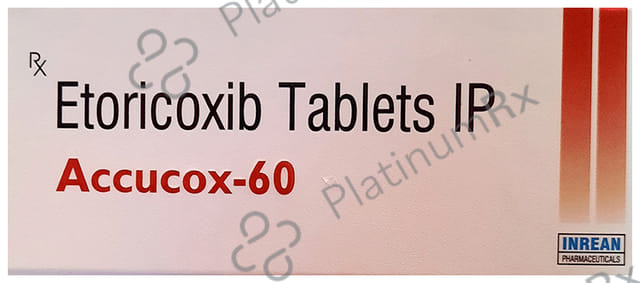 Accucox 60mg Tablet 10s
