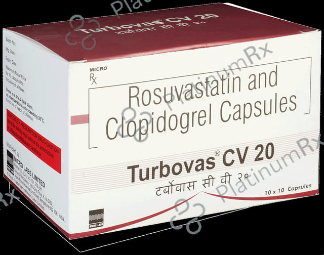 Turbovas CV 20/75mg Capsule 10s