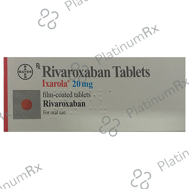 Ixarola 20mg Tablet 14s