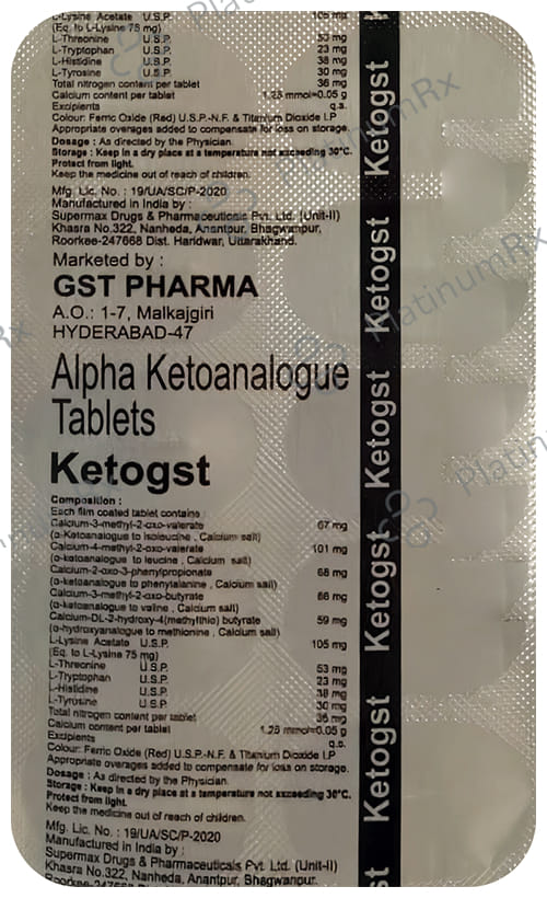 Ketogst Tablet 10s