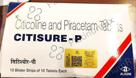 Citisure P 500/800mg Tablet 10s