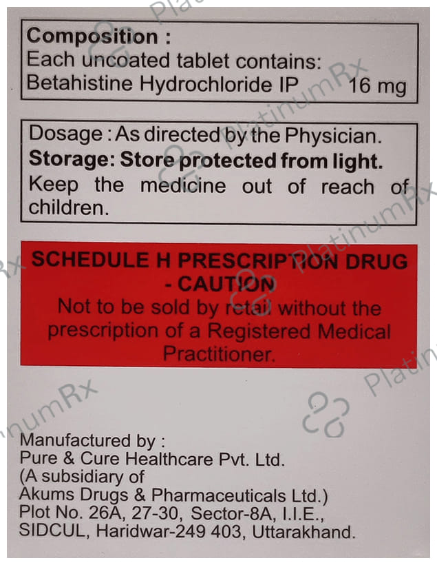 Vie 16mg Tablet