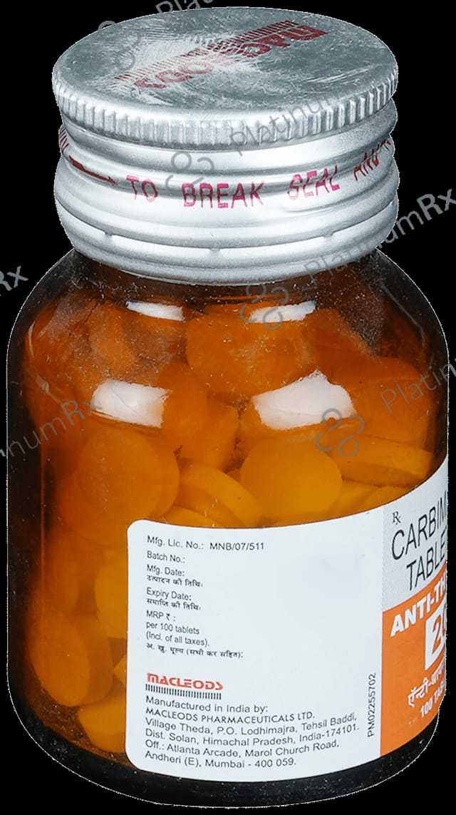 Anti Thyrox 20mg Tablet 100s