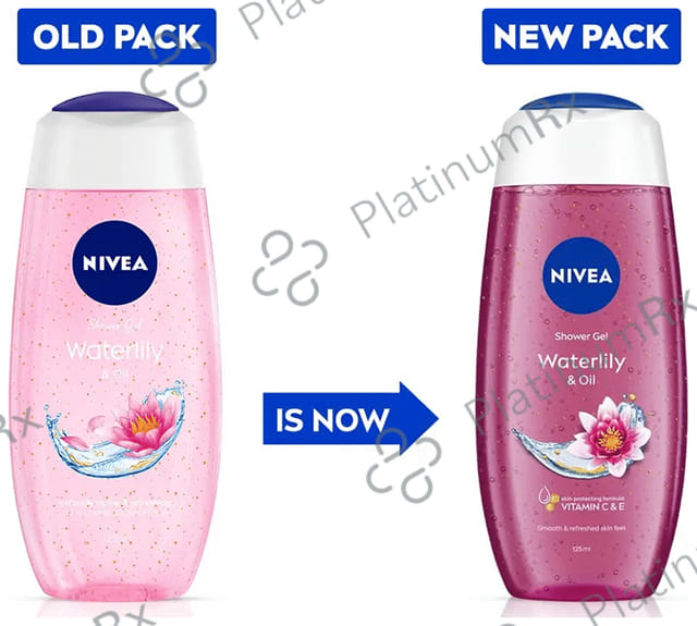 Nivea Nivea Shower Gel Waterlily & Oil 125 ml