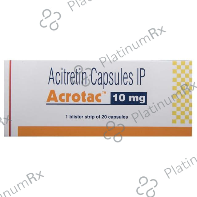 Acrotac 10mg Capsule 20s