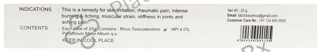 LDD Bioscience Rhus Tox Ointment
