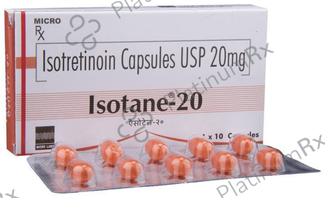 Isotane 20mg Capsule 10s