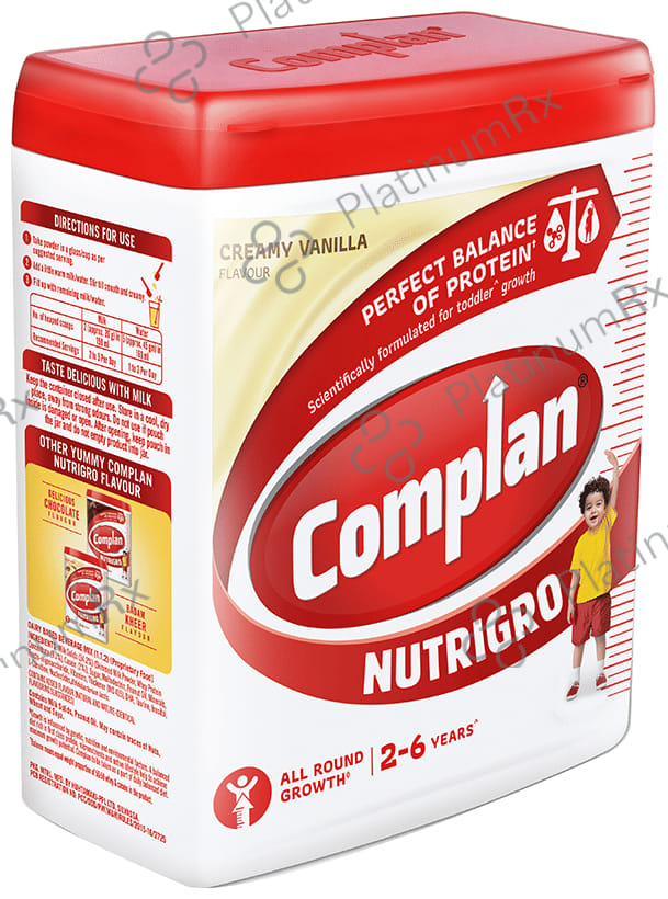 Nutrigro Complan Protein 2 to 6 Years Creamy Vanilla Flavour Powder 400gm