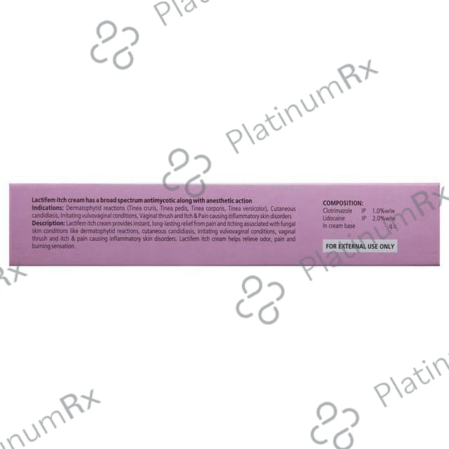 Lactifem Itch Vaginal Cream Vaginal Cream