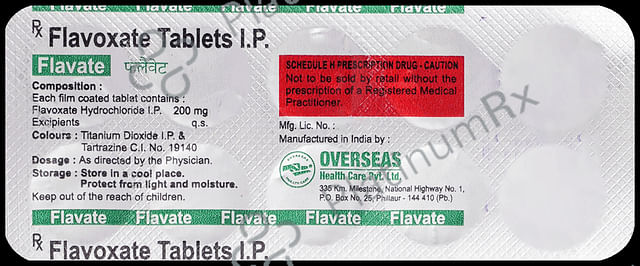 Flavate 200mg Tablet