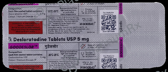 Goodeslor 5mg Tablet 10s