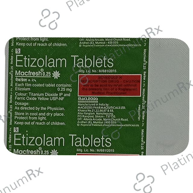 Macfresh 0.25 Tablet 10 Tablet