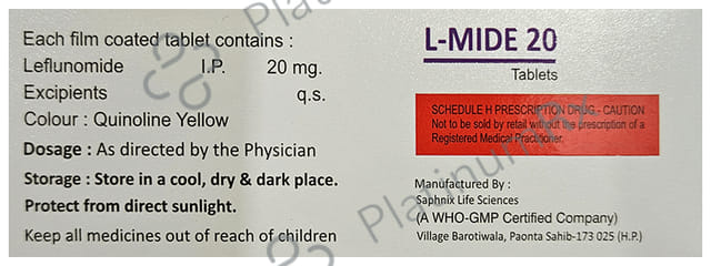 L Mide 20mg Tablet 10s