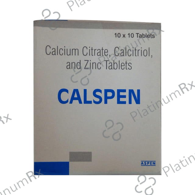 Calspen D3 60000IU Tablet 10s