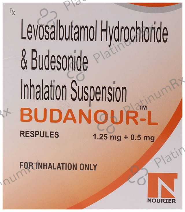 Budanour L 0.5/1.25mg Respules 2X2ml