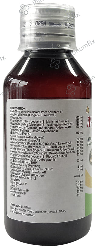 N-T-Tus -T Cough Syrup Menthol
