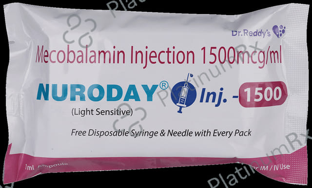 Nuroday 1500 Injection 1s