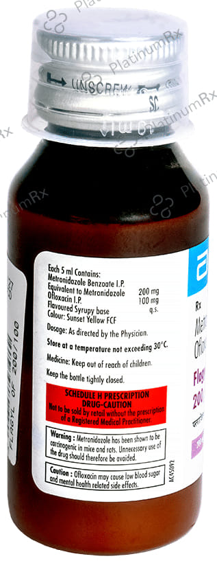 Flagyl OF 200/100mg Suspension 60ml