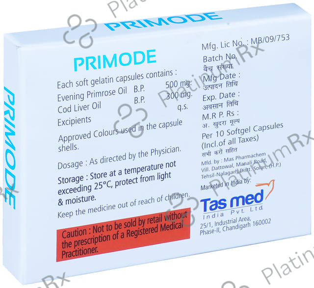 Primode Capsule 10s
