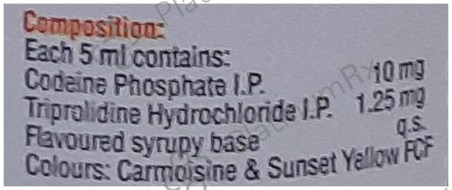 Ascoril C New Syrup 10ml