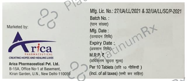 Gluside S 10/100mg Tablet 10s