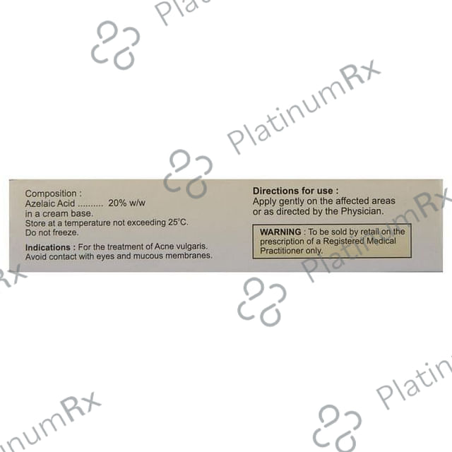 Aziderm 20% Cream 15gm
