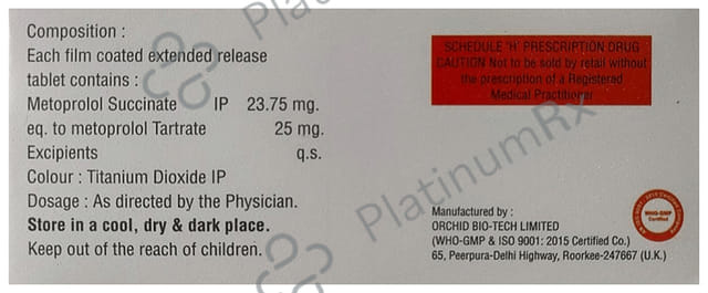 Bitoprol 25 XL Tablet