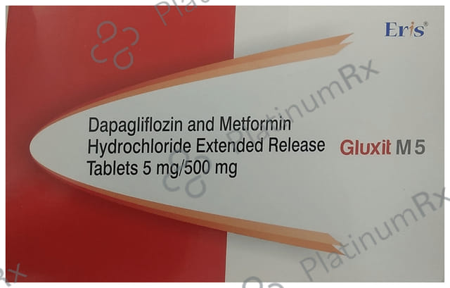 Gluxit M 5/500mg Tablet ER 10s