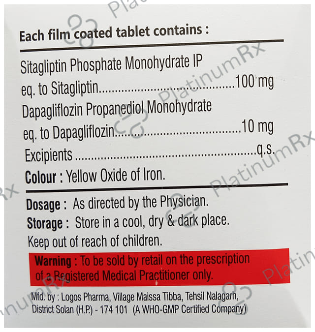 Sitalite-D 100/10 Tablet