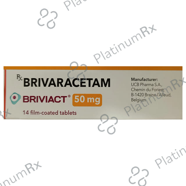 Briviact 50mg Tablet