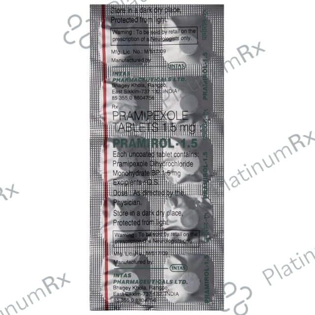 Pramirol 1.5mg Tablet 10s