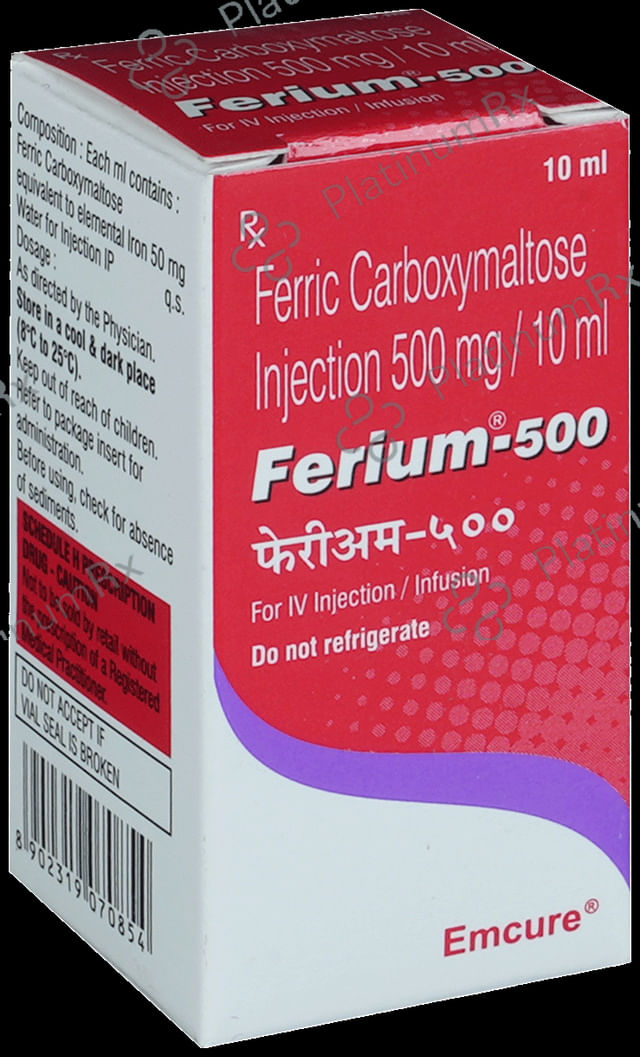 Ferium 50mg Injection 10ml