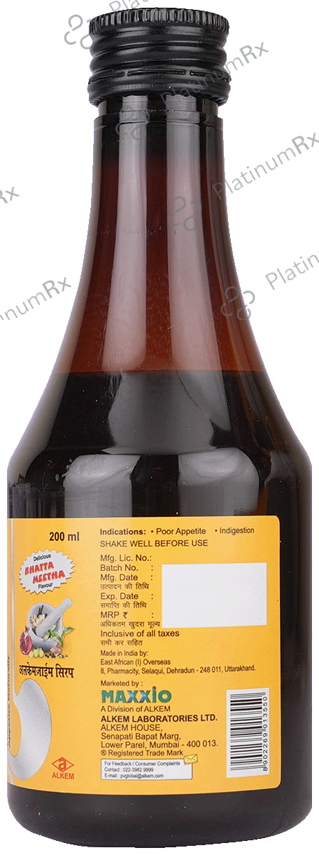 Alkemzyme Syrup 200ml