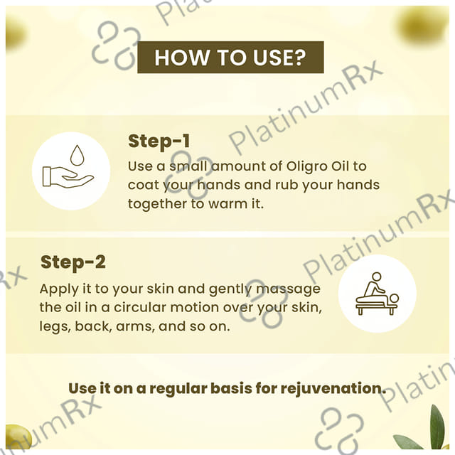Oligro Olive Oil with Vitamin-E 200 Oil