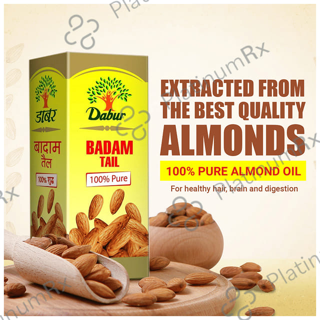 Dabur Badam Tail - Supports Hair, Skin & Brain Health 50 ml