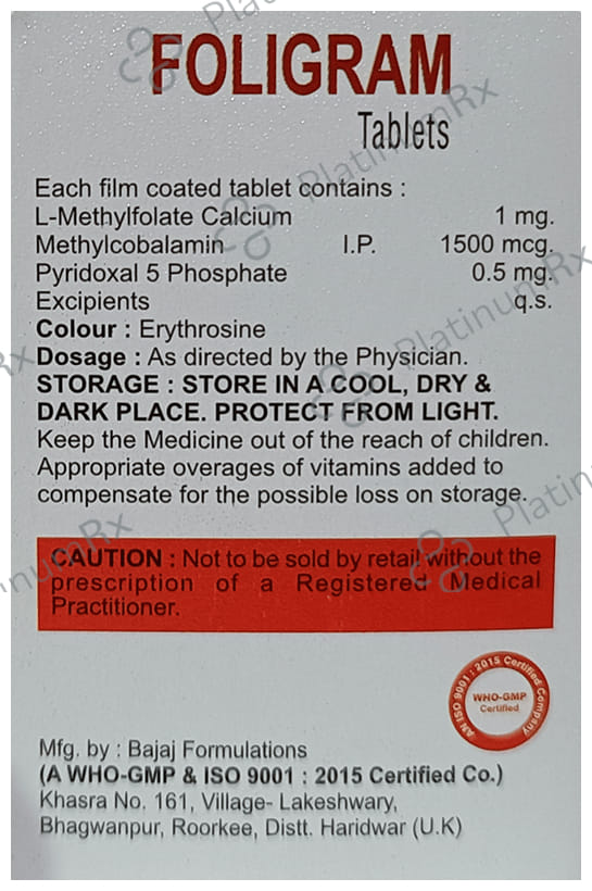 Foligram Tablet